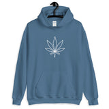 Unisex Hoodie - Minimal Leaf