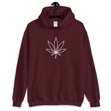 Unisex Hoodie - Minimal Leaf