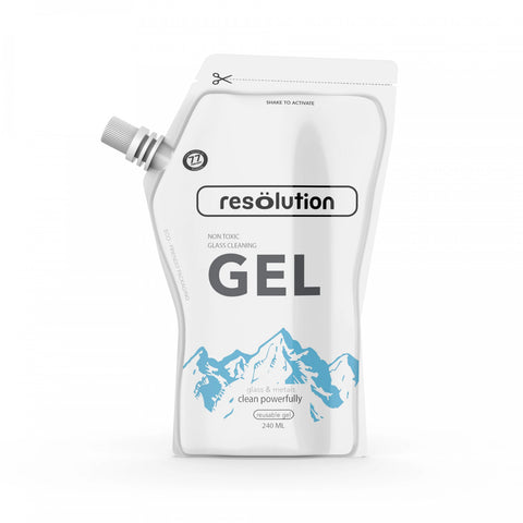 Resolution Gel Glass Cleaning Solution