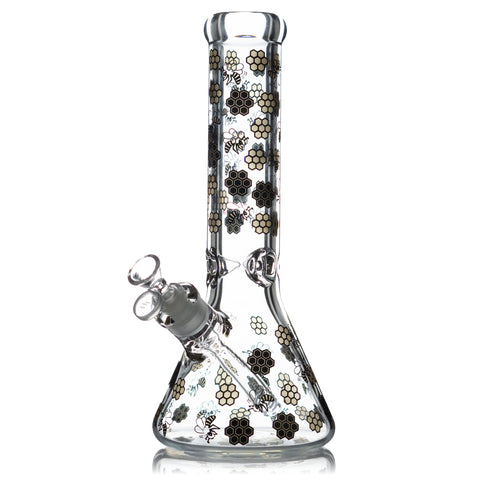 HT Bee and Honeycomb Graphic 12" Beaker