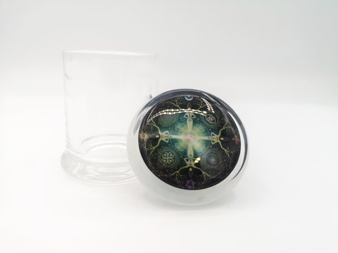 Glass Graphic Jar - Astral