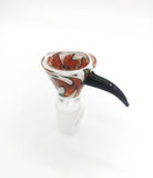 18mm Worked Cone bowl with Handle