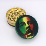 Arsenal Steel 2-Chamber Grinder - Bob Marley