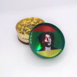 Arsenal Steel 2-Chamber Grinder - Bob Marley