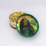 Arsenal Steel 2-Chamber Grinder - Bob Marley