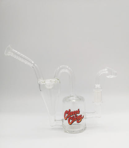 Cheech & Chong Recycler Rig with 14mm Banger 6.0"