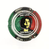 Glass Ashtray - Bob Marley