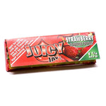 Juicy Jay Flavoured Rolling Papers 1 1/4 STRAWBERRY