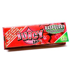 Juicy Jay Flavoured Rolling Papers 1 1/4 RASPBERRY